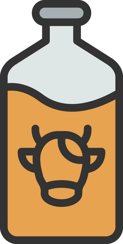 Milk icon vector image. Suitable for mobile apps, web apps and print media.
