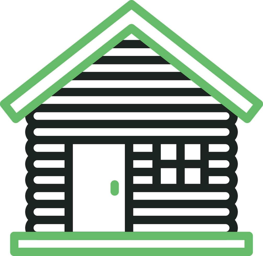 Cabin icon vector image. Suitable for mobile apps, web apps and print media.