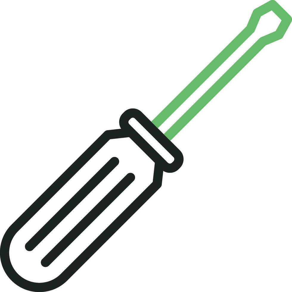 Screwdriver icon vector image. Suitable for mobile apps, web apps and print media.