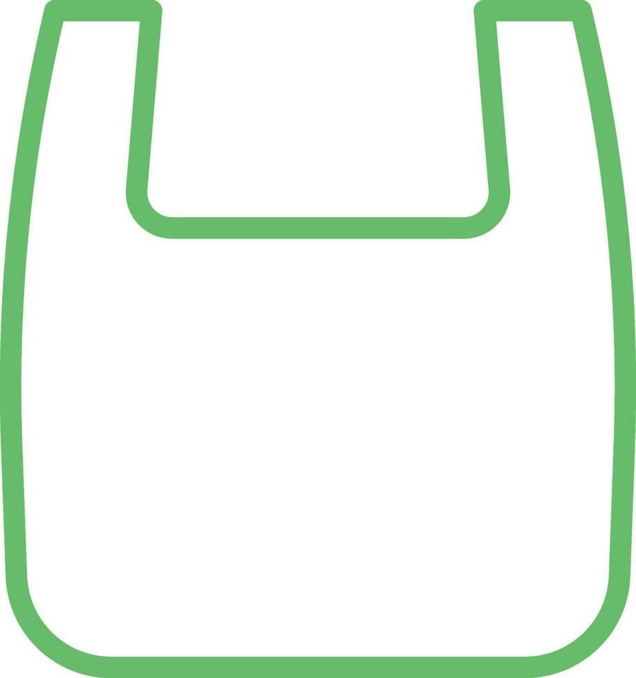 Plastic Bag icon vector image. Suitable for mobile apps, web apps and print media.