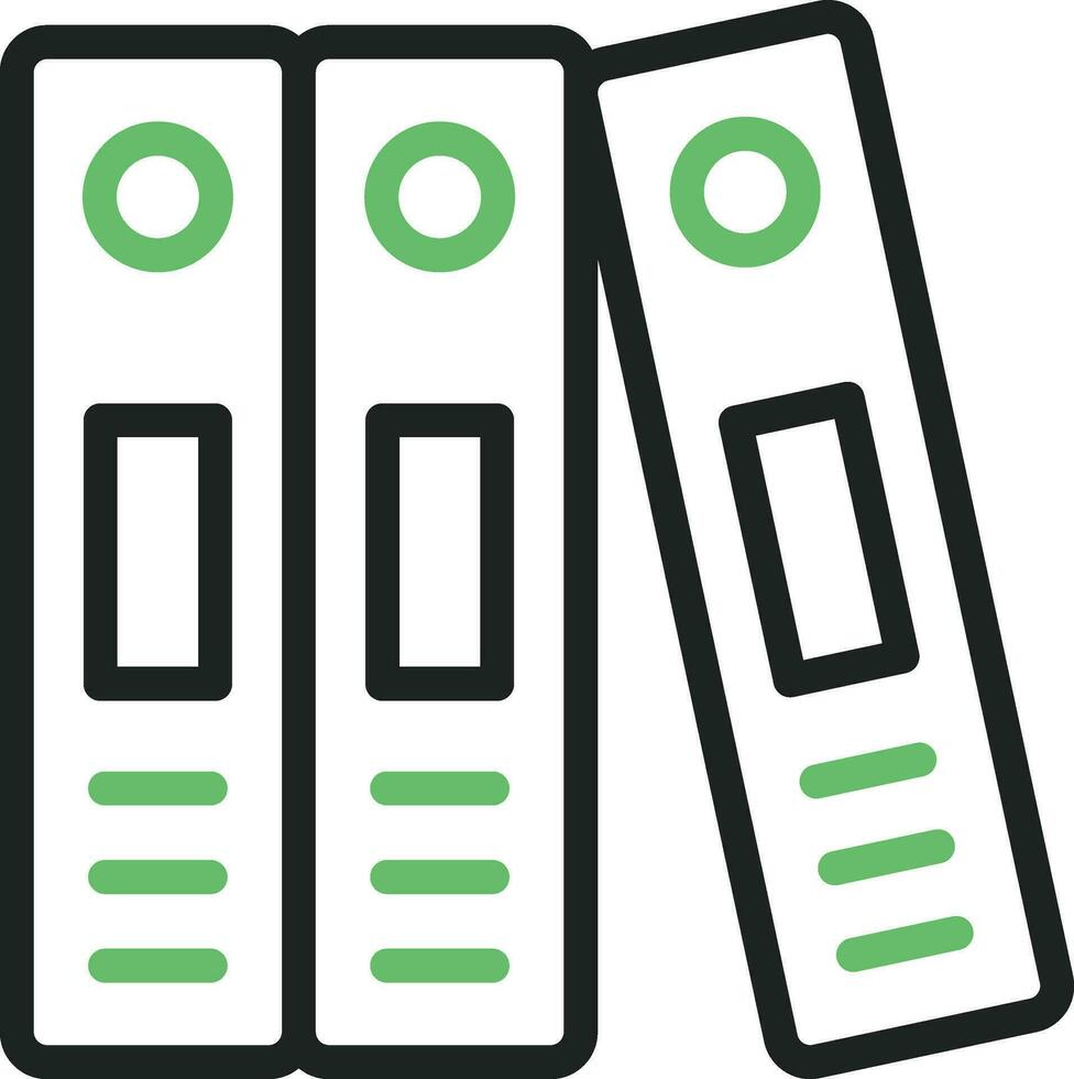 Binder icon vector image. Suitable for mobile apps, web apps and print