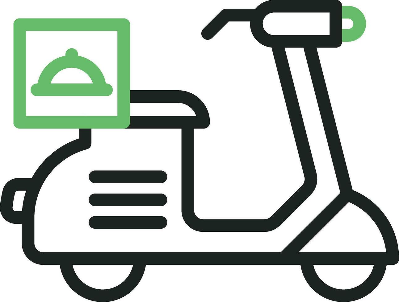 Food Delivery icon vector image. Suitable for mobile apps, web apps and print media.