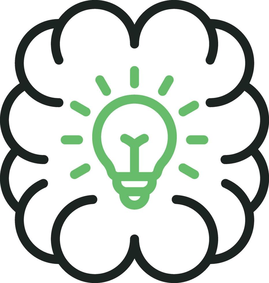 Brainstorming icon vector image. Suitable for mobile apps, web apps and print media.