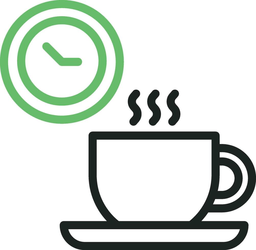 Coffee Break icon vector image. Suitable for mobile apps, web apps and print media.