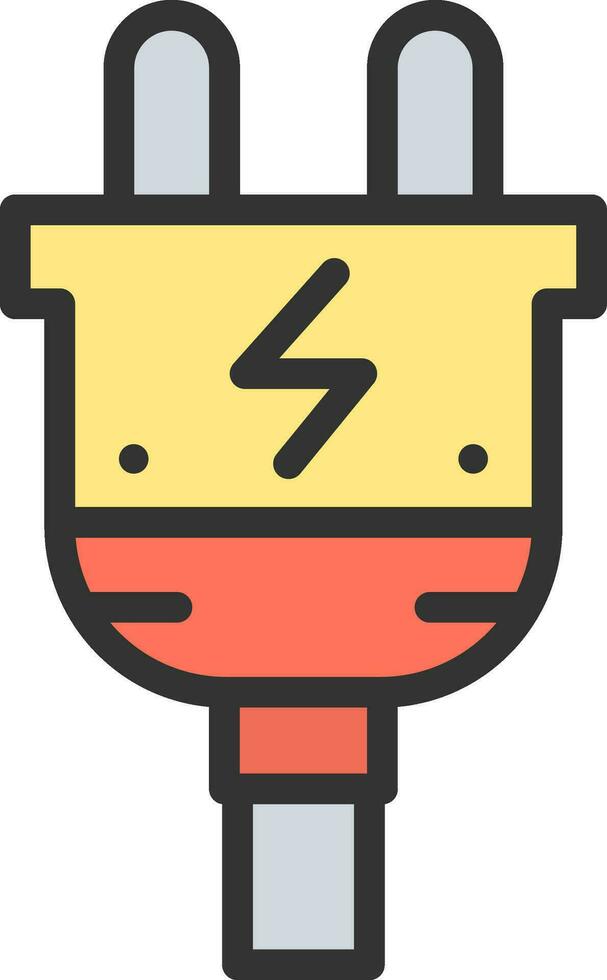 Plug icon vector image. Suitable for mobile apps, web apps and print media.