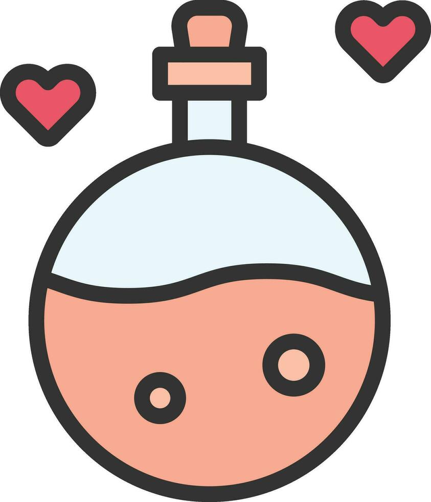 Potion icon vector image. Suitable for mobile apps, web apps and print media.