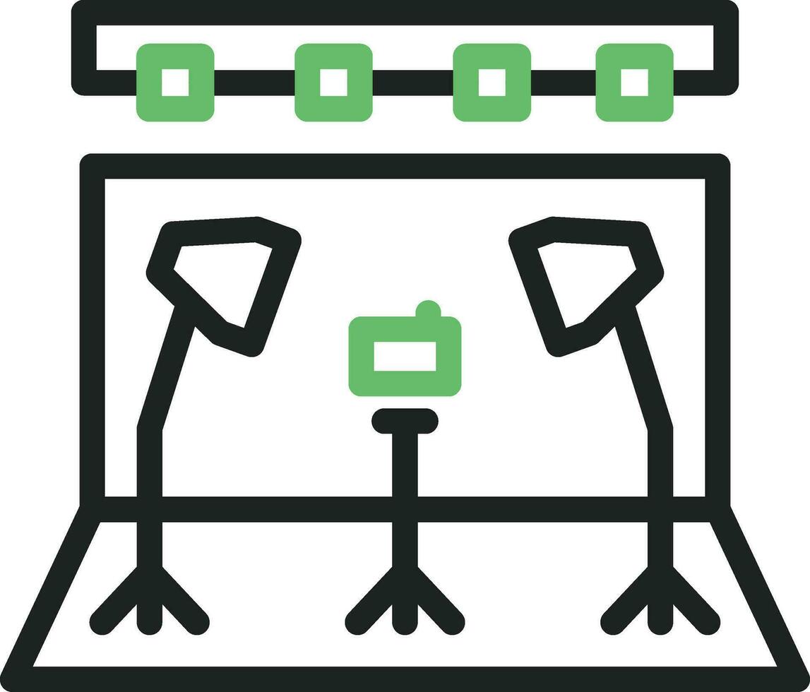 Studio icon vector image. Suitable for mobile apps, web apps and print media.