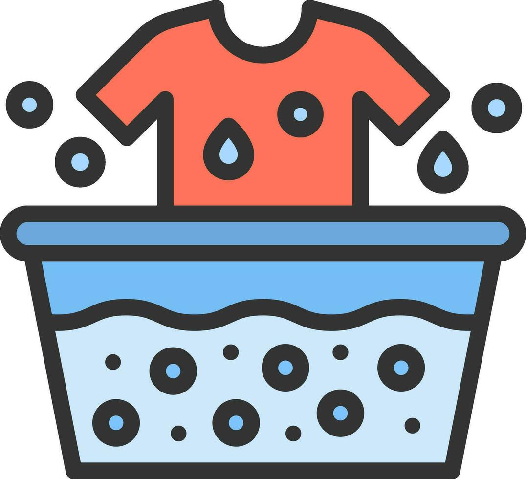 Rinse icon vector image. Suitable for mobile apps, web apps and print media.