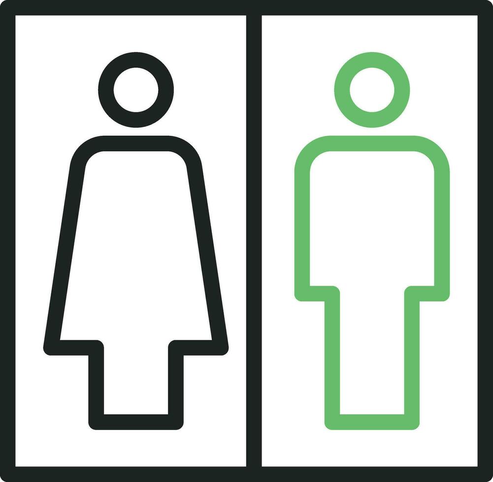 Toilet icon vector image. Suitable for mobile apps, web apps and print media.