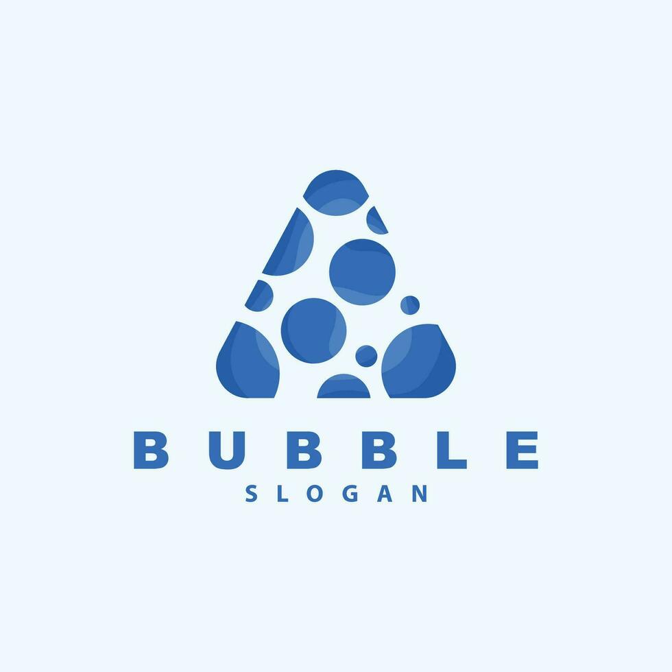 Bubble Logo, Beautiful Bubble Vector, Design Inspiration Element vector