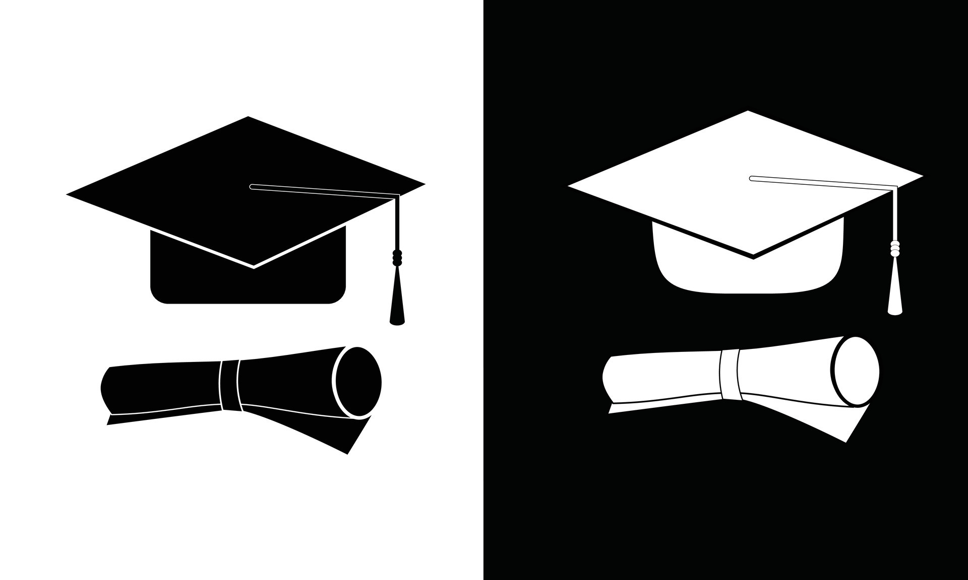 Free Vector  Back to school lettering with graduation cap and doodles