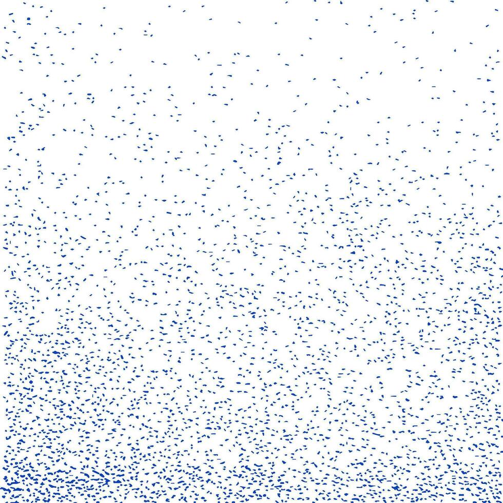 Pixel texture background. Vector illustration with not densely spaced pixels. Blue color
