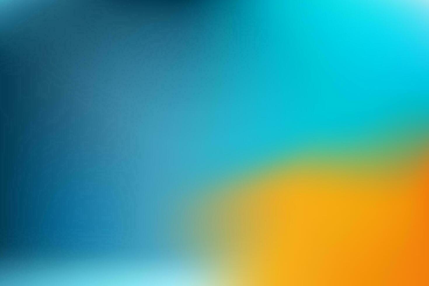 Vector gradient background with blue and yellow colors. Vector illustration