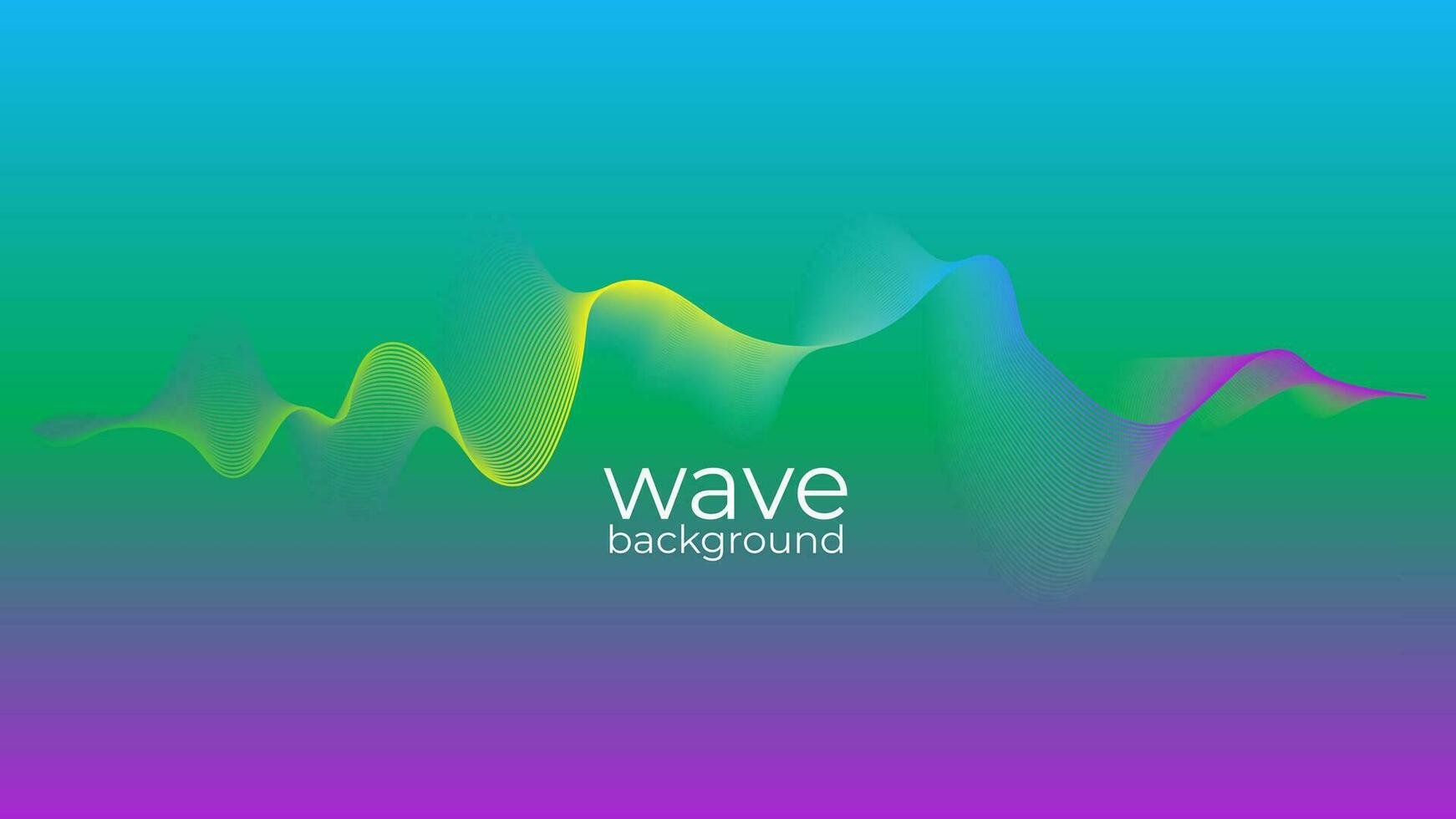 Vector abstract color wavy lines abstract wave design element smoky flow presentations flyers