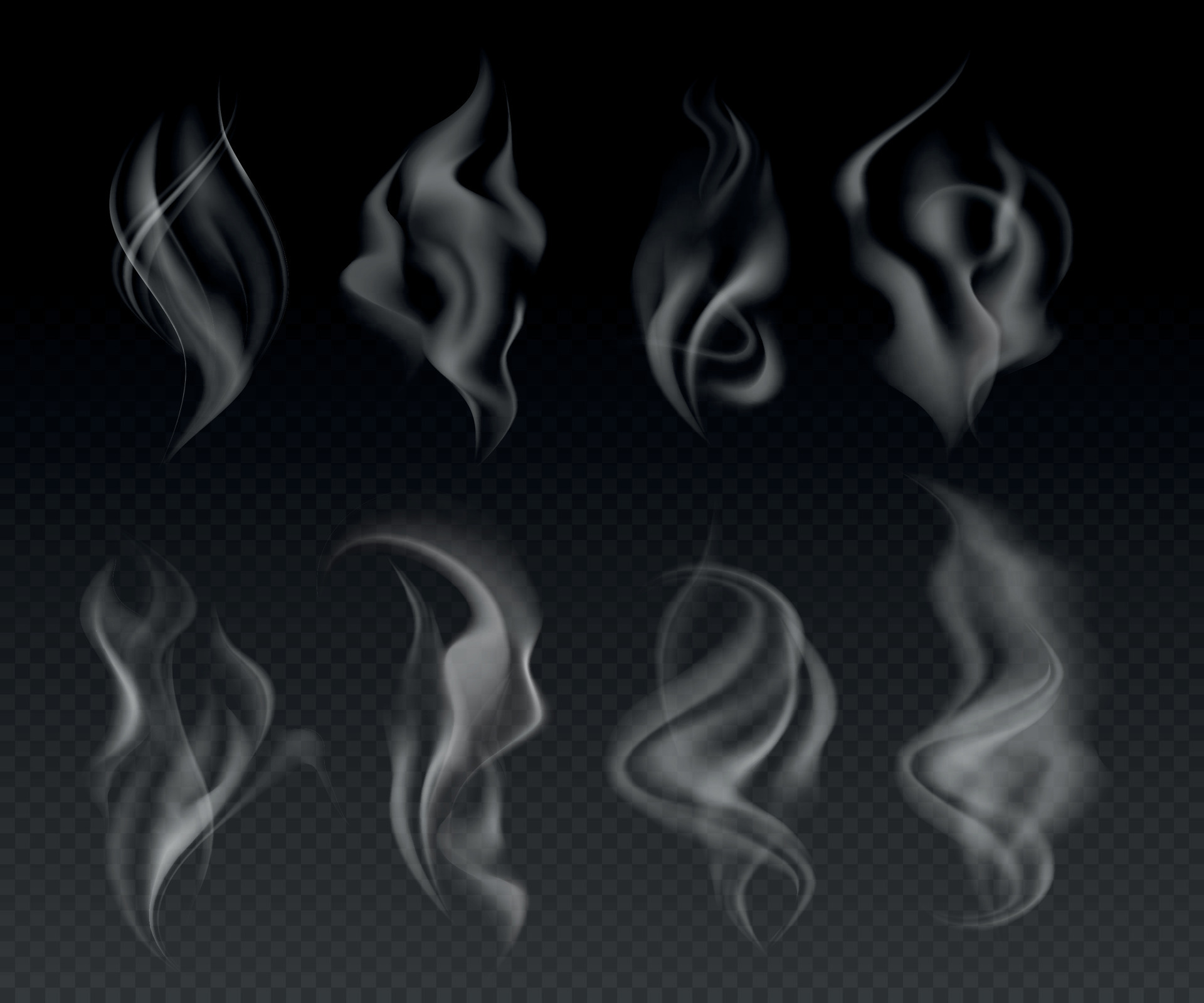 Realistic Smoke Waves Set 26321436 Vector Art at Vecteezy Realistic Smoke Waves Set 26321436 Vector Art at Vecteezy