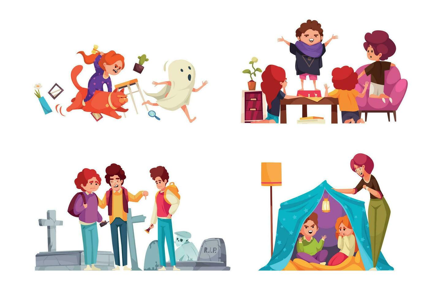 Children Horror Stories Set 26321459 Vector Art At Vecteezy children-horror-stories-set-26321459-vector-art-at-vecteezy