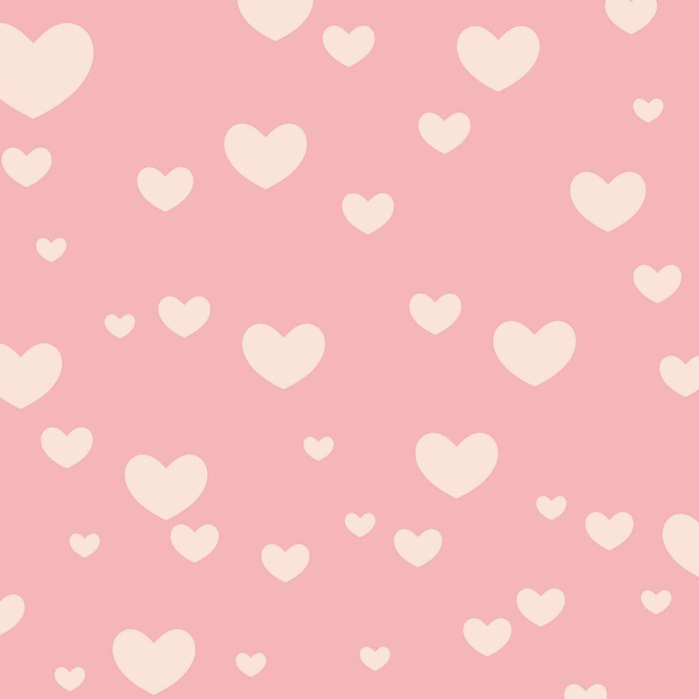 Love theme background with heart vector pattern. template for banner, social media, greeting card, web, gift wrap, invitation.
