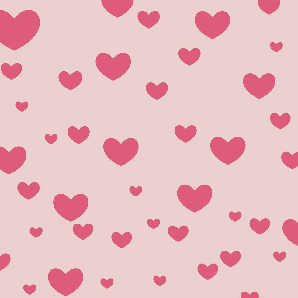 Love theme background with heart vector pattern. template for banner, social media, greeting card, web, gift wrap, invitation.