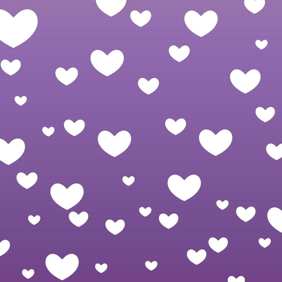 Love theme background with heart vector pattern. template for banner, social media, greeting card, web, gift wrap, invitation.