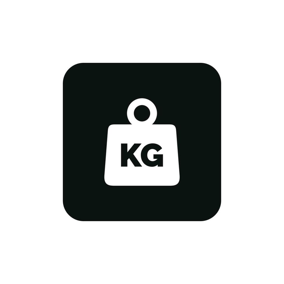 Package weight packaging mark icon symbol vector
