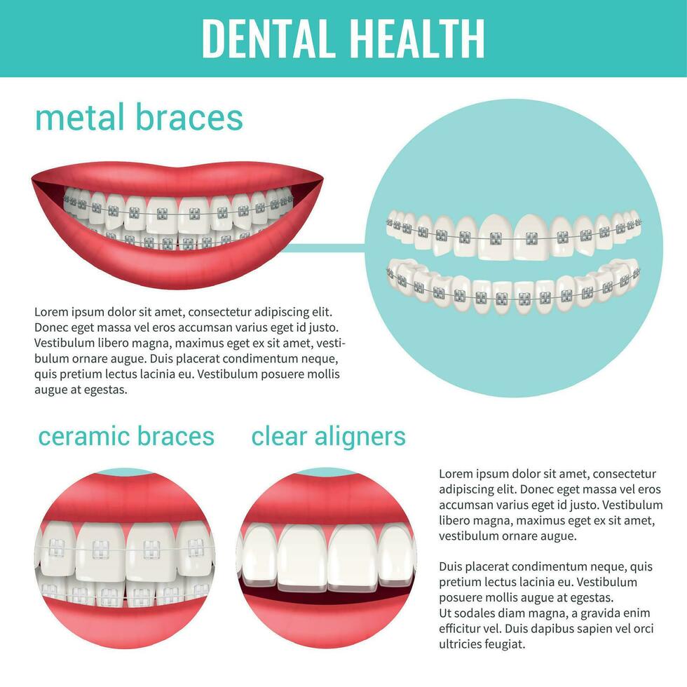 dental salud infografia vector