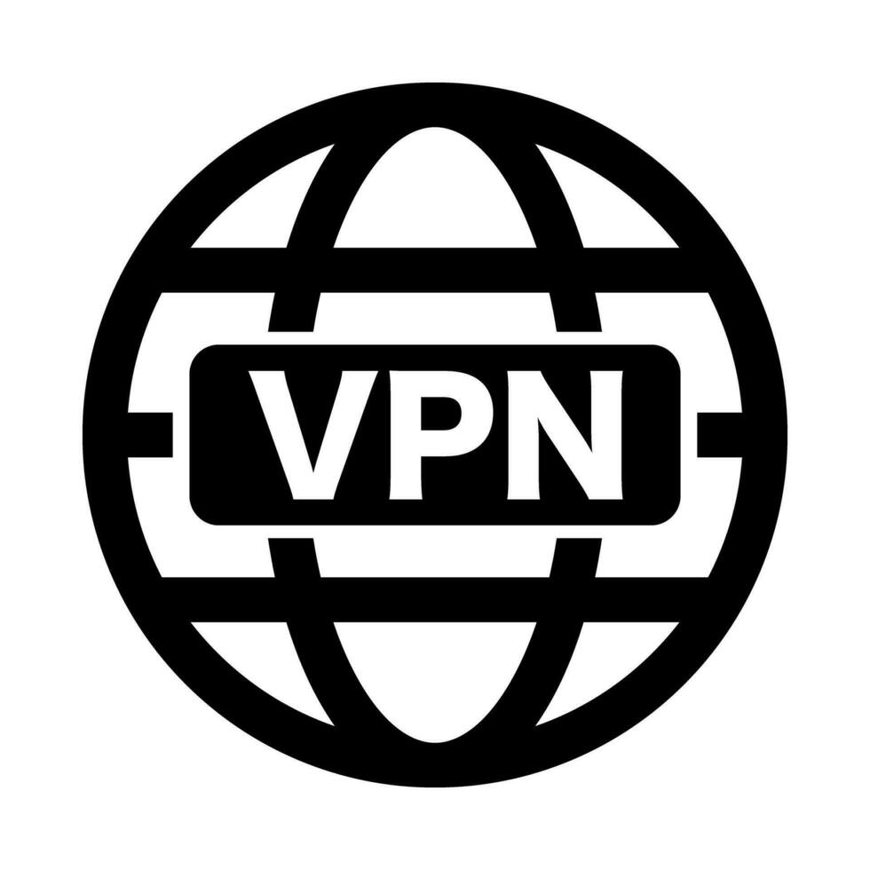 VPN internet icon. VPN network. Vector. vector