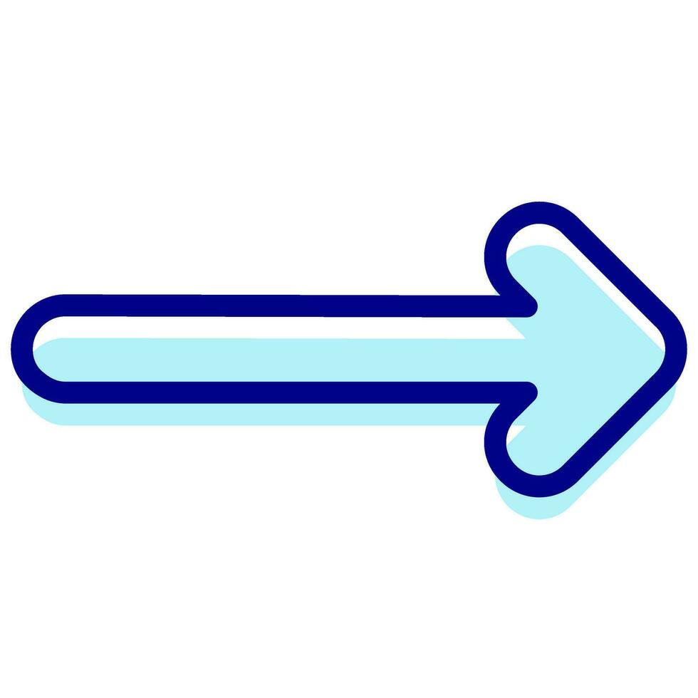 right arrow vector icon