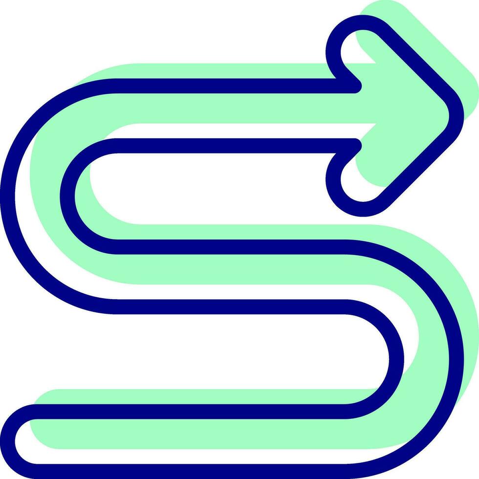 abstract arrow vector icon
