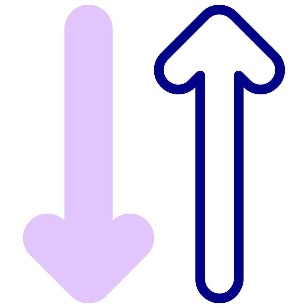 passing arrow vector icon