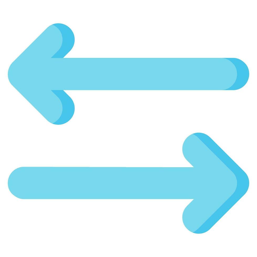 transfer arrow vector flat icon