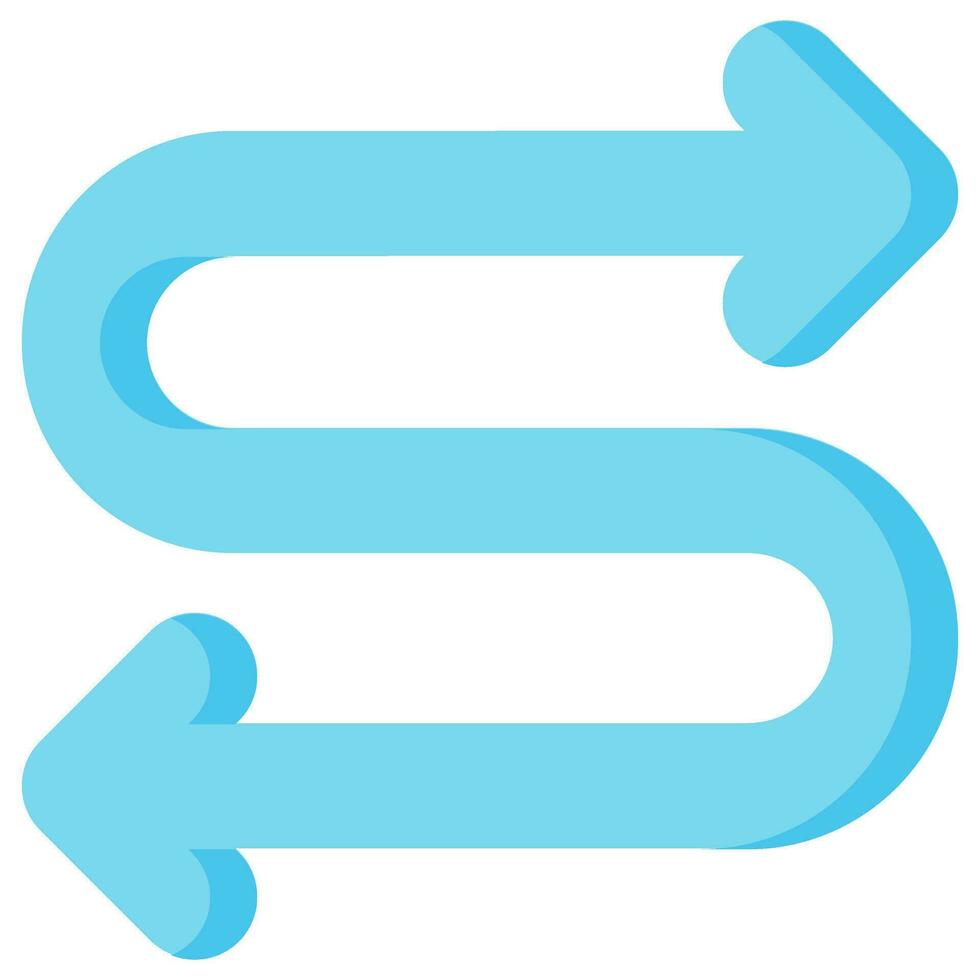 connector arrow vector flat icon