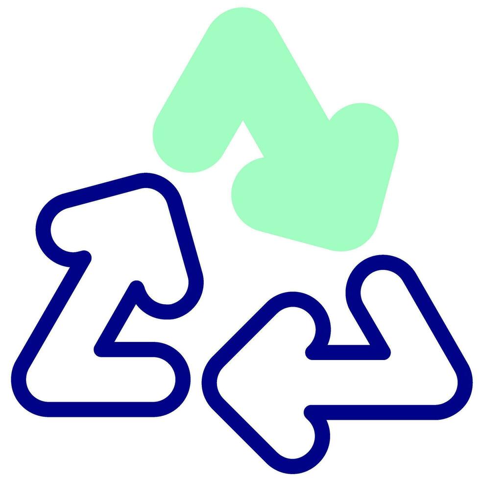 recycle arrow vector icon