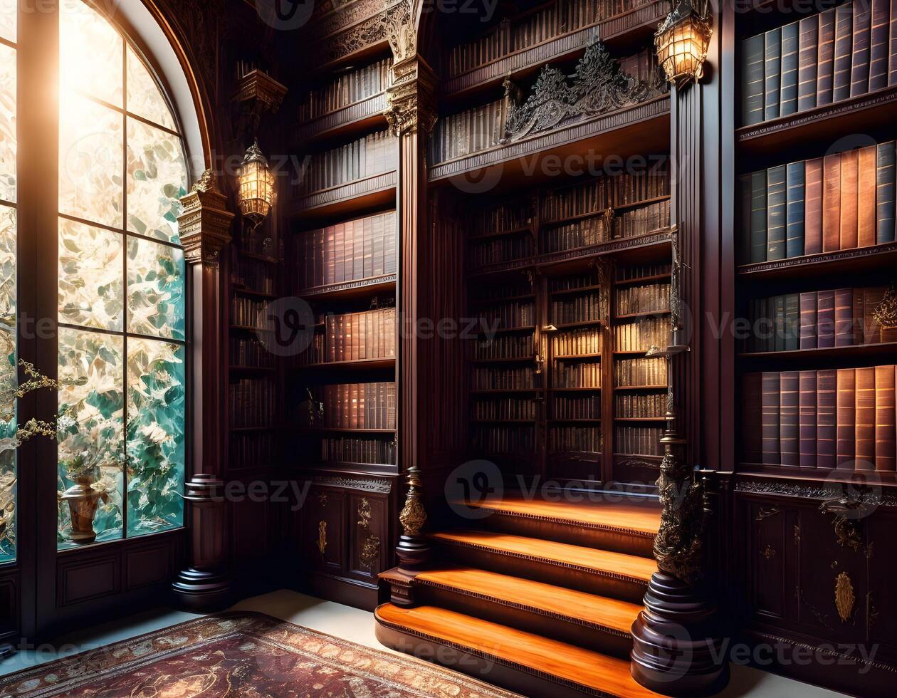 Library bookcase bookshop - photo