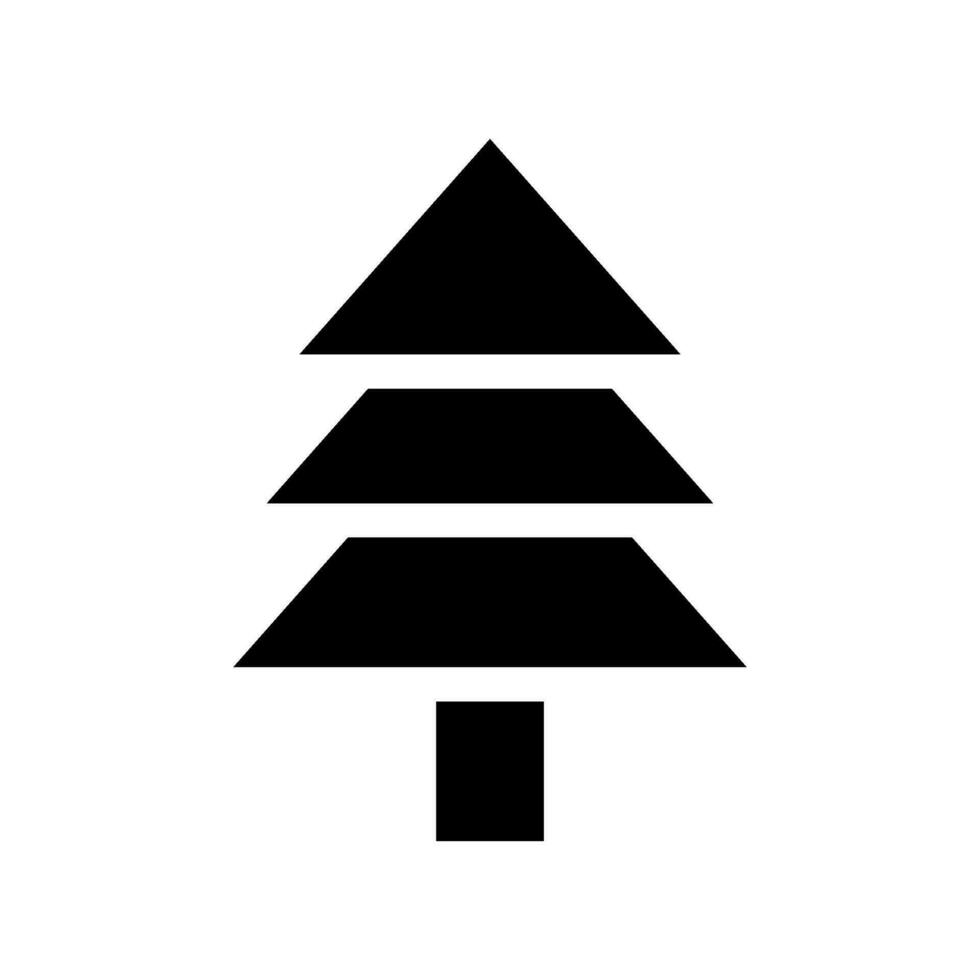Tree Icon Vector Symbol Design Illustration