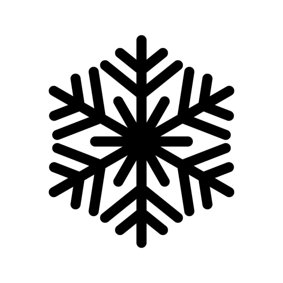 Snow Icon Vector Symbol Design Illustration