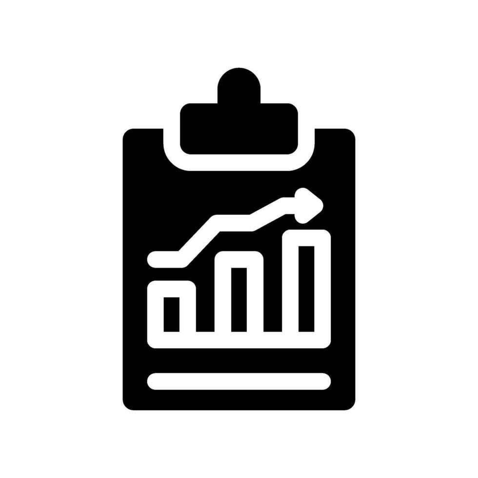Report Icon Vector Symbol Design Illustration