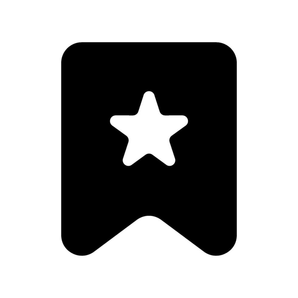 Bookmark Icon Vector Symbol Design Illustration
