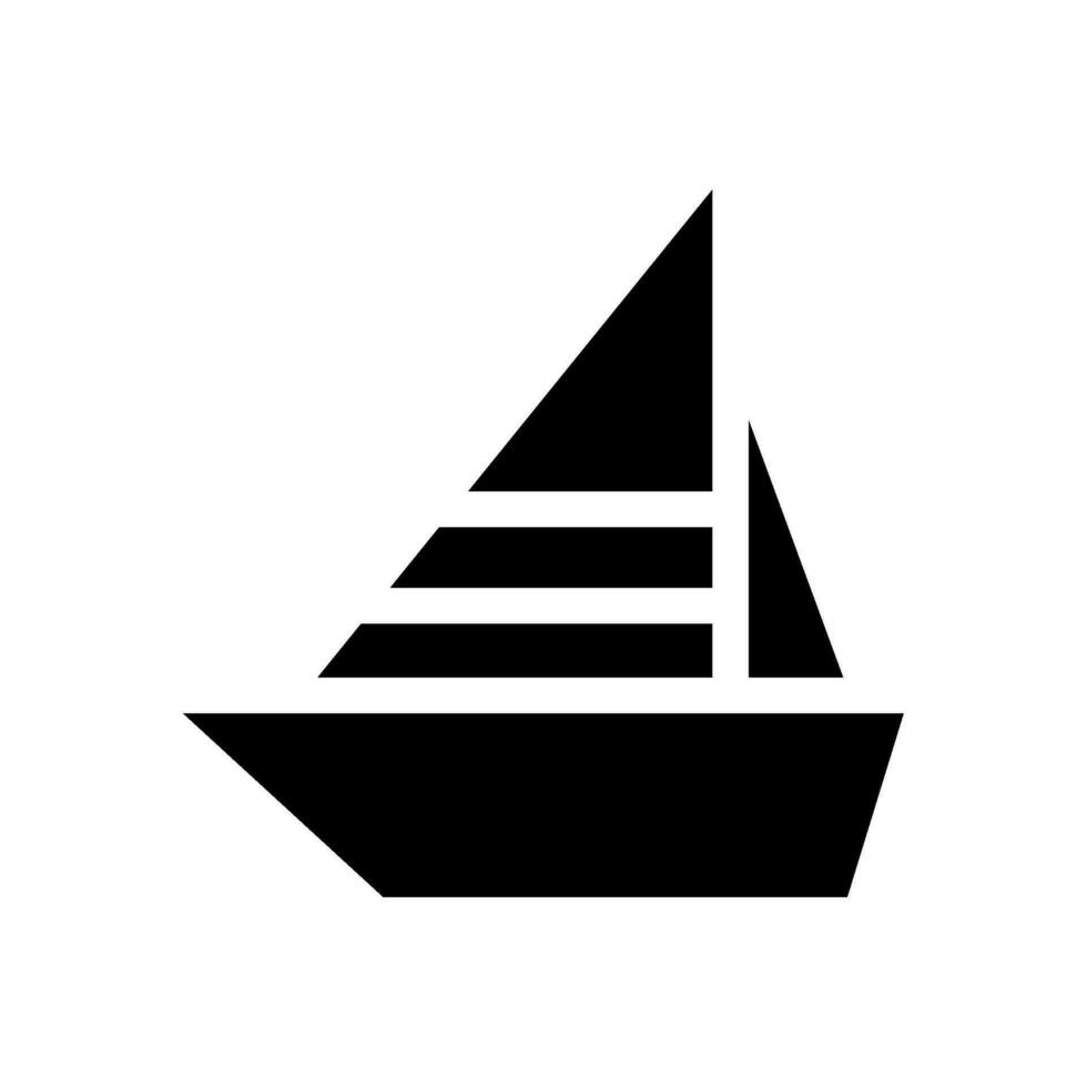 Boat Icon Vector Symbol Design Illustration