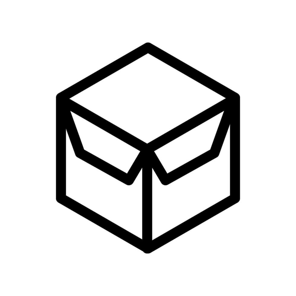 Box Icon Vector Symbol Design Illustration