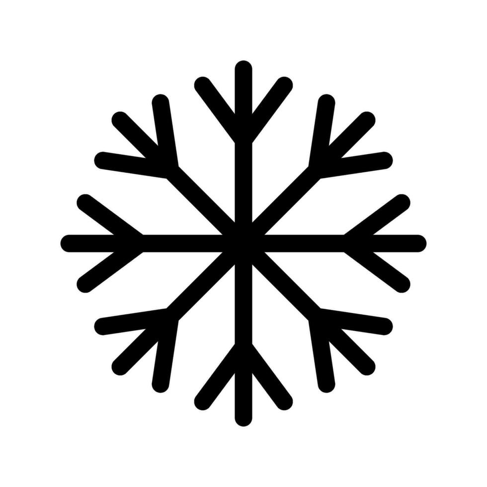 Snow Icon Vector Symbol Design Illustration