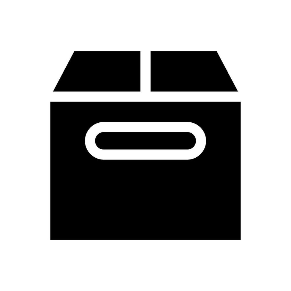 Box Icon Vector Symbol Design Illustration