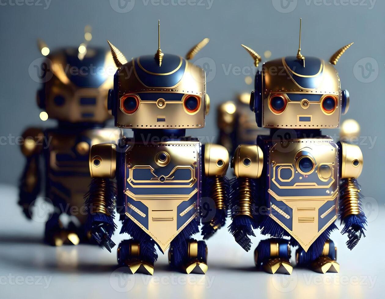 Small robots - photo