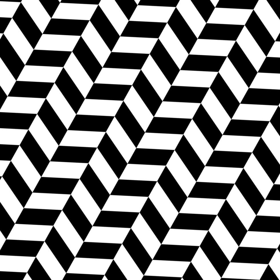 negro y blanco diagonal cheurón rayas modelo. zigzag galones espina de pescado línea geométrico antecedentes vector ilustración.