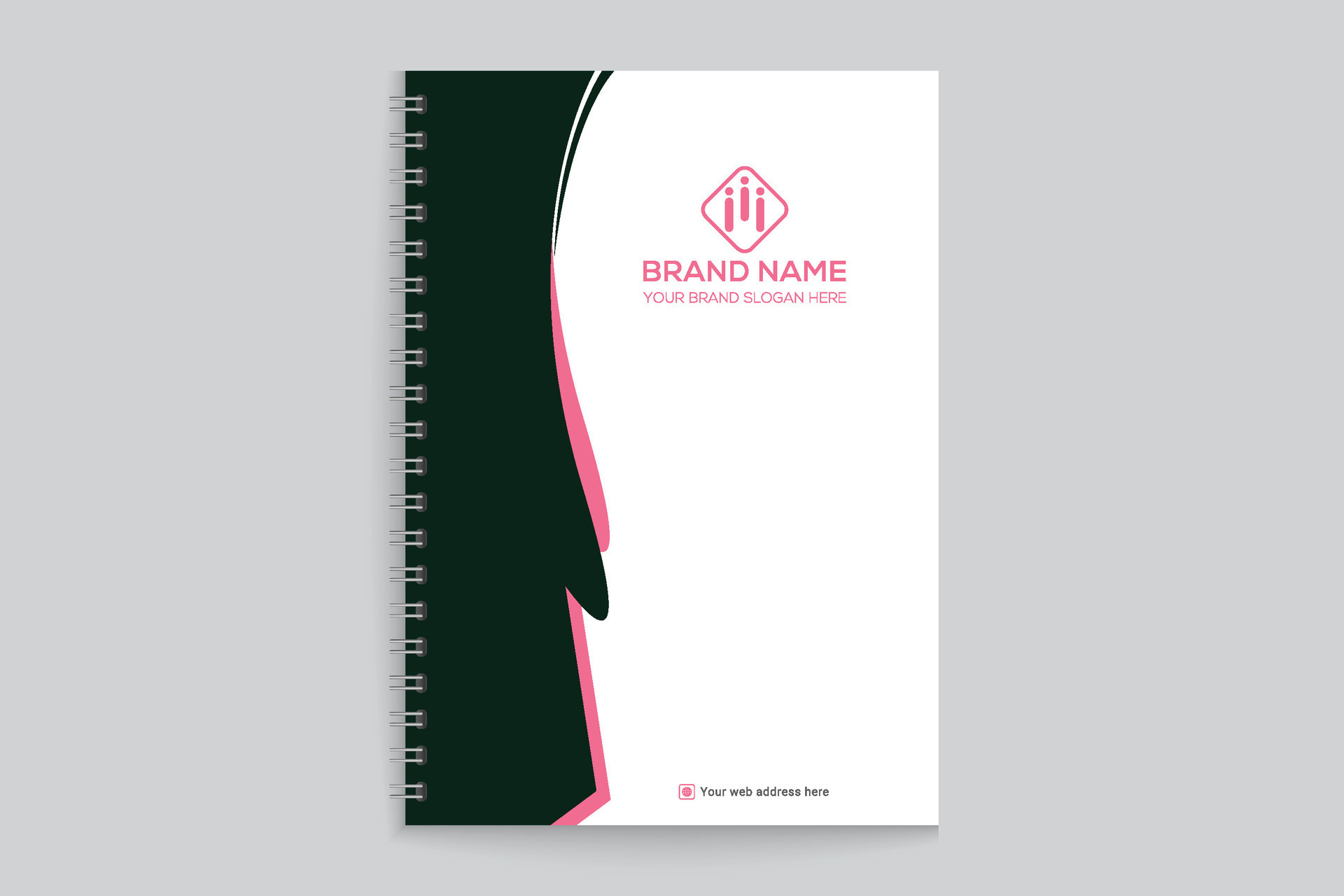 Modern professional notebook cover design 26324664 Vector Art at Vecteezy