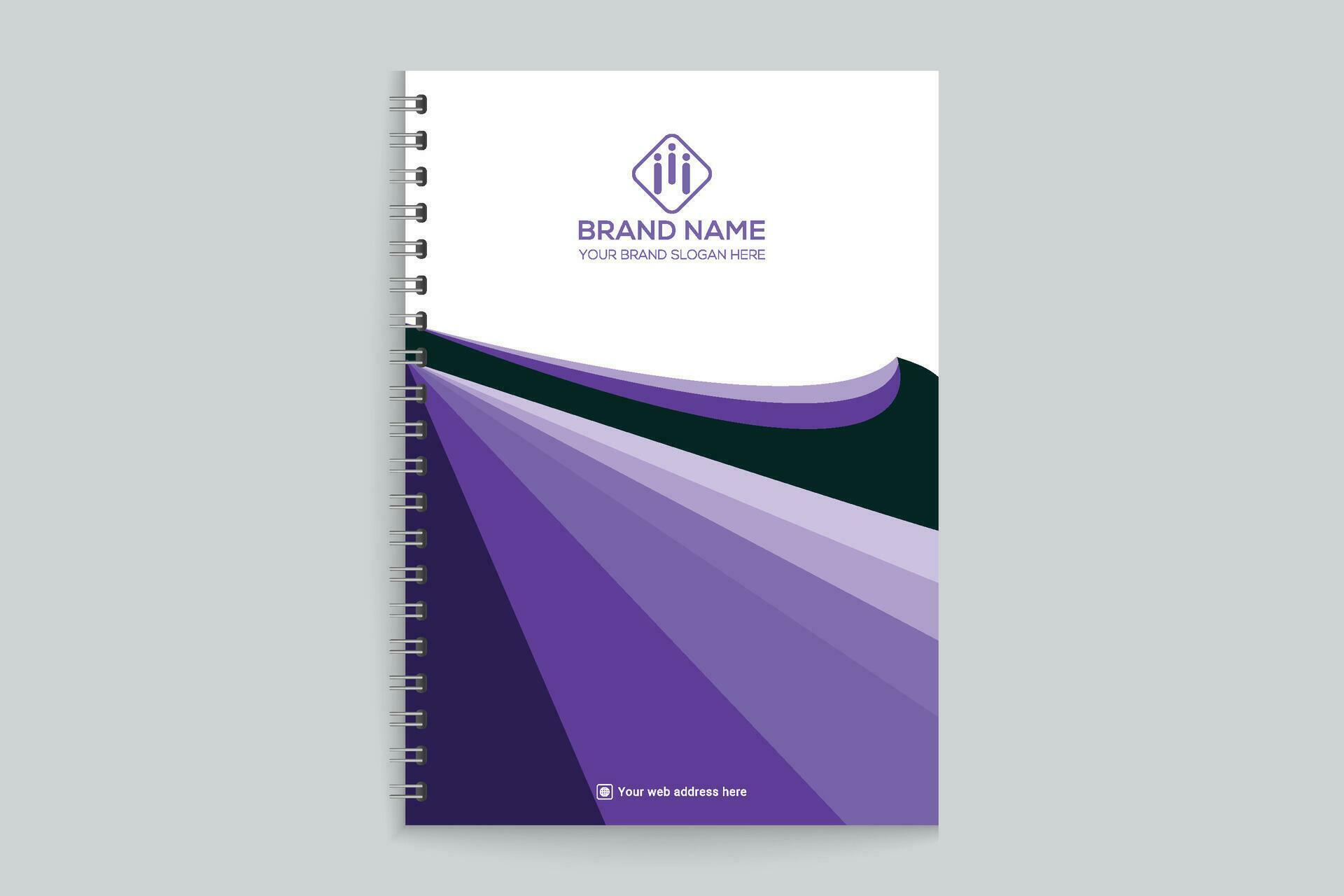 Colorful notebook cover design 26324680 Vector Art at Vecteezy