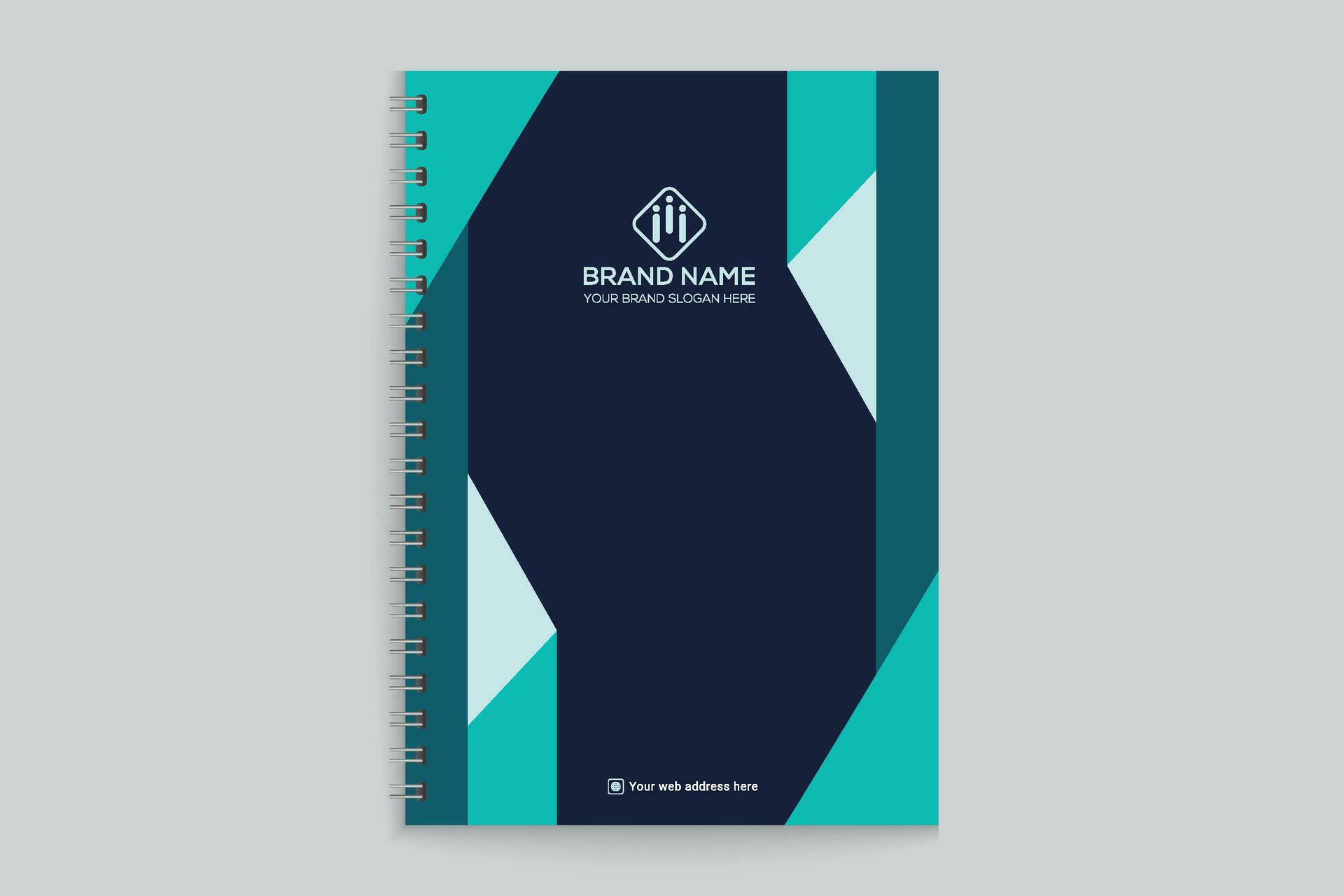 Colorful notebook cover design 26324738 Vector Art at Vecteezy