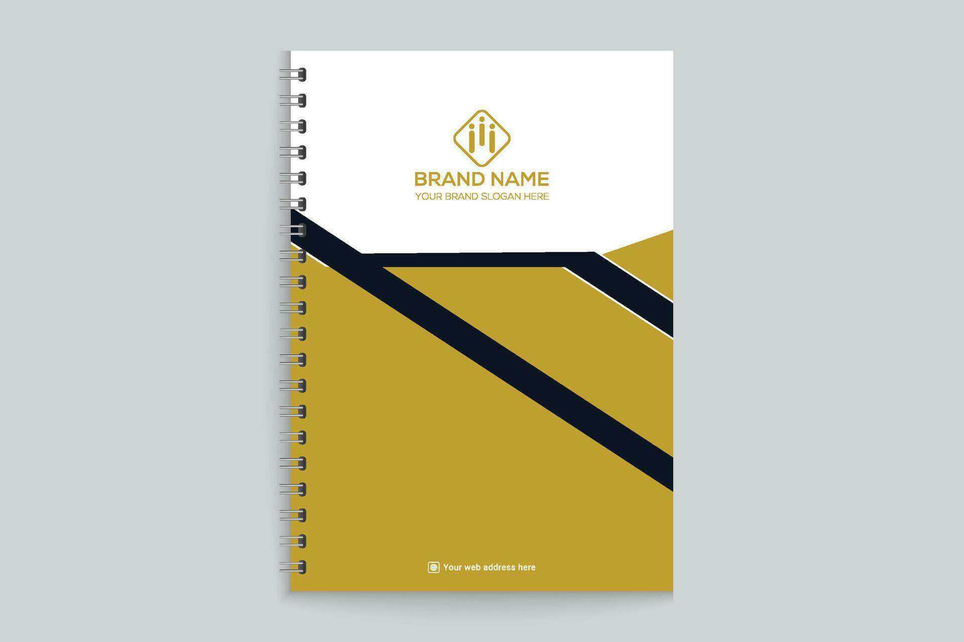 Clean minimal notebook cover design 26324765 Vector Art at Vecteezy