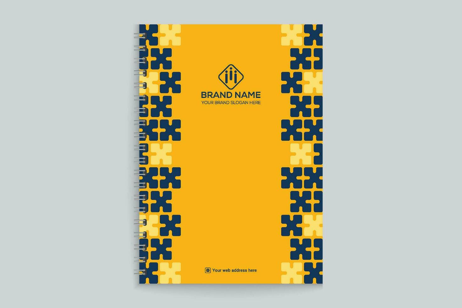 notebook cover design template 26324798 Vector Art at Vecteezy