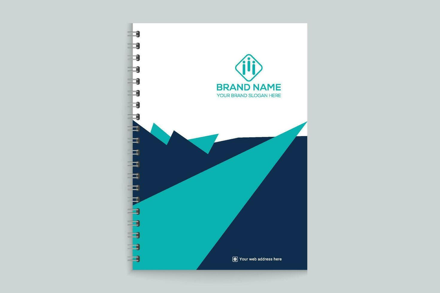 Clean style modern notebook cover template 26325026 Vector Art at Vecteezy