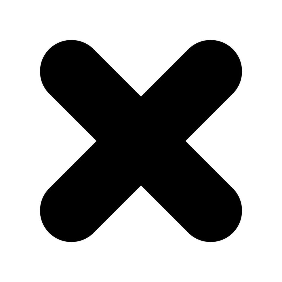 Delete Icon Vector Symbol Design Illustration